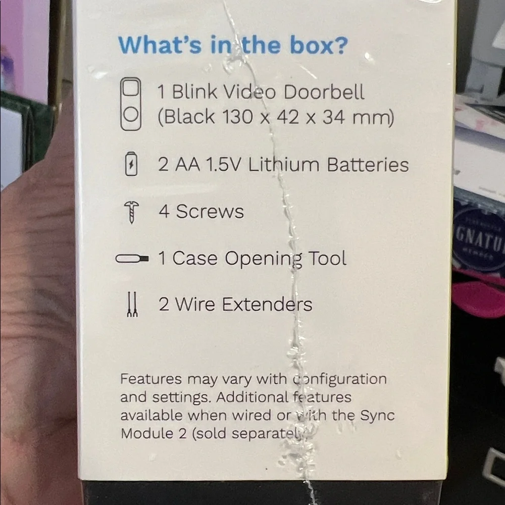 Blink Video Doorbell BRAND NEW works with Alexa - Make offer!